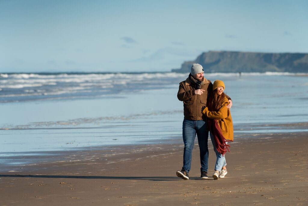 Beach walk in Winter | Ireland Chauffeur Travel